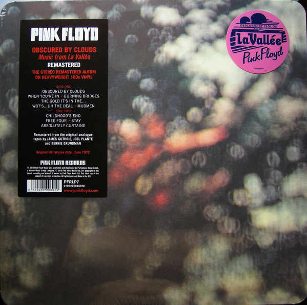 Viniluri  WARNER MUSIC, VINIL WARNER MUSIC Pink Floyd - Obscured By Clouds LP (Remastered 180g Audiophile Pressing), avstore.ro