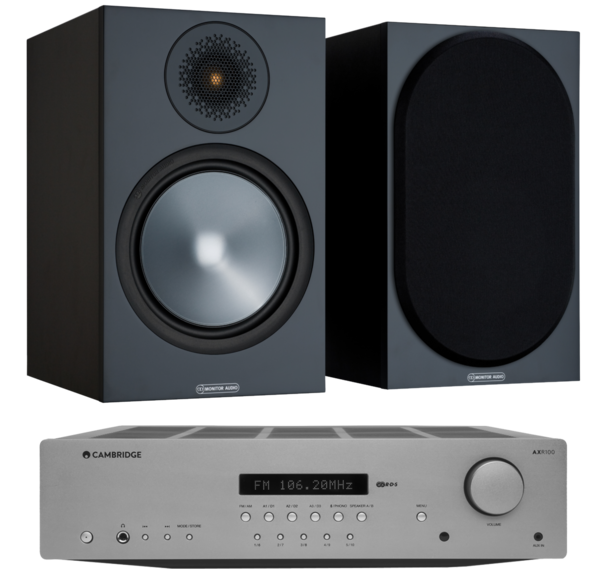 Pachete PROMO STEREO, Pachet PROMO Monitor Audio Bronze 100 + Cambridge Audio AXR100, avstore.ro