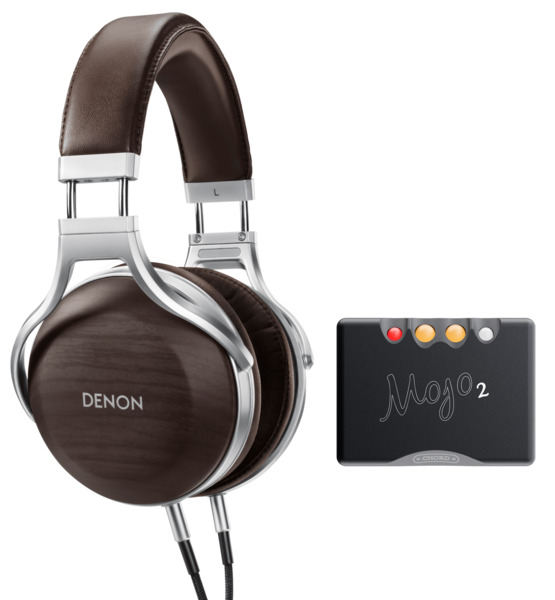 Promotii Pachete PROMO Casti si AMP , Pachet PROMO Chord Electronics Mojo 2 4.4 + Denon AH-D5200, avstore.ro