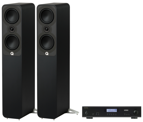 Promotii Pachete PROMO STEREO Q Acoustics, Pachet PROMO Q Acoustics 5040 + Rotel A-11 Tribute, avstore.ro