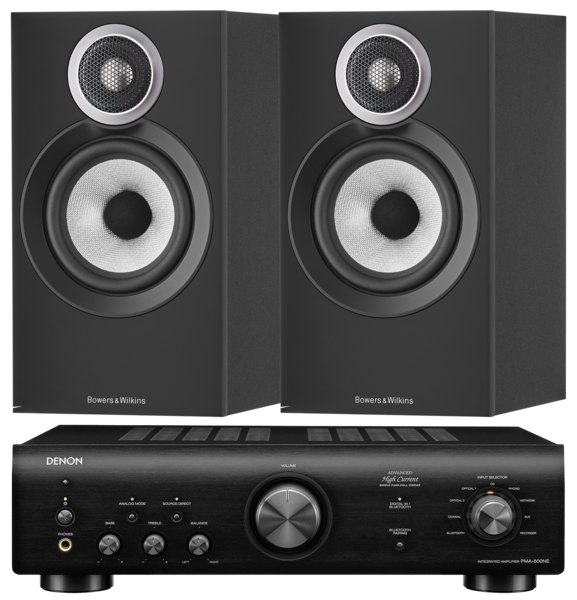Pachete PROMO STEREO, Pachet PROMO Bowers & Wilkins 607 S3 + Denon PMA-600NE, avstore.ro