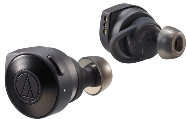 Casti  Contact cu urechea: In Ear (intra-aurale), fara Active Noise cancelling, Casti Audio-Technica ATH-CKS5TW True Wireless, avstore.ro