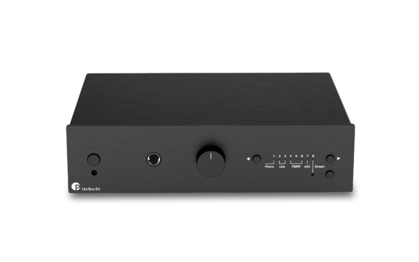 Promotii Amplificatoare integrate , Amplificator ProJect Uni Box S3 Negru Resigilat, avstore.ro