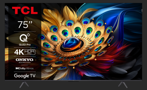 Televizoare  cu HDR (high dynamic range), Stare produs: NOU, TV TCL 75C61B, avstore.ro