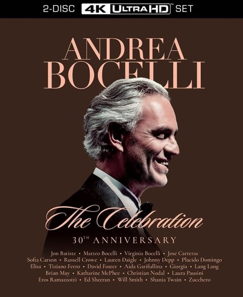 DVD & Bluray  UNIVERSAL RECORDS, Gen: Opera, BLURAY UNIVERSAL RECORDS Andrea Bocelli - The Celebration (30th anniversary), avstore.ro
