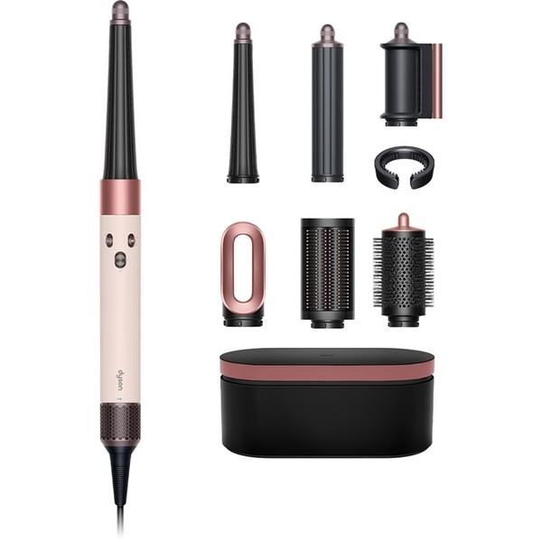 Ondulator multistyler Dyson HS08 Airwrap 601848-01, 3 trepte viteza, 3 trepte temperatura, Bluetooth, Ceramic Pink/Rose Gold - imagine 2