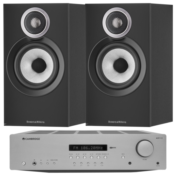 Pachete PROMO STEREO  , Pachet PROMO Bowers & Wilkins 607 S3 + Cambridge Audio AXR100, avstore.ro