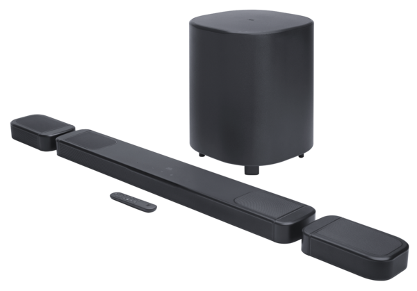 Soundbar  Format Soundbar: Soundbar + sateliti wireless, Tip subwoofer: Subwoofer wireless, Soundbar JBL Bar 1000 M2, avstore.ro