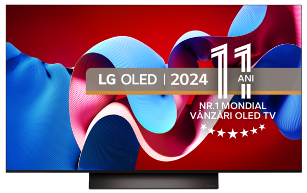 Televizoare  LG, Generatie (an de lansare): 2024, TV LG OLED48C41LA, avstore.ro