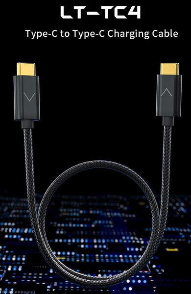 Cabluri audio  Fiio, Cablu Fiio LT-TC4 USB-C la USB-C 50cm, avstore.ro