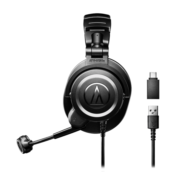 Casti  Audio-Technica, Mod constructie: Casti inchise, Casti PC/Gaming Audio-Technica ATH-M50xSTS Digital Negru Resigilat, avstore.ro