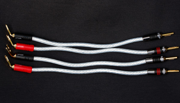 Cabluri audio, Cablu QED Jumper Genesis Silver Spiral 0.2m, avstore.ro