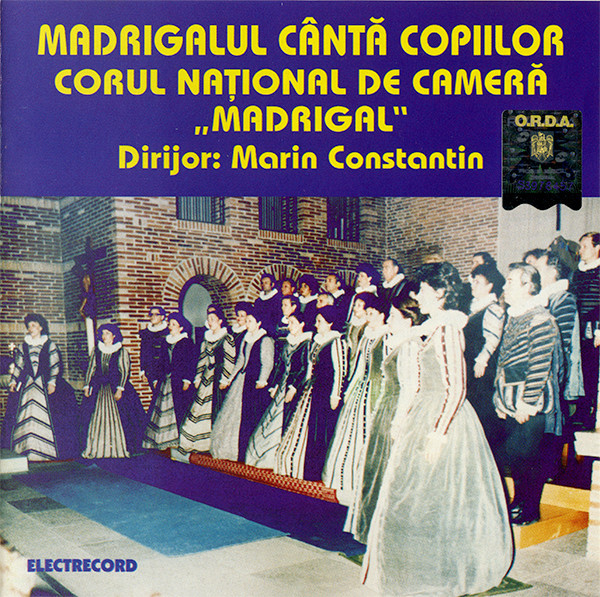 Muzica  Gen: Clasica, CD Electrecord Madrigalul Canta Copiilor, avstore.ro