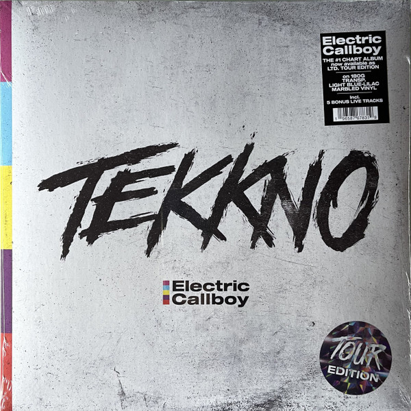 Promotii Viniluri SONY MUSIC, Gen: Rock, VINIL SONY MUSIC Electric Callboy - TEKKNO (Tour Edition)(Ltd. transp. light blue-lilac marbled LP), avstore.ro