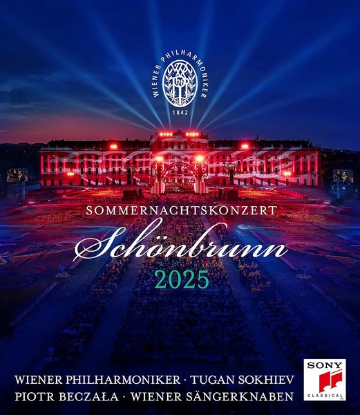 DVD & Bluray  SONY MUSIC, BLURAY SONY MUSIC Wiener Philharmoniker - Schoenbrunn, Sommernachtskonzert 2025, avstore.ro