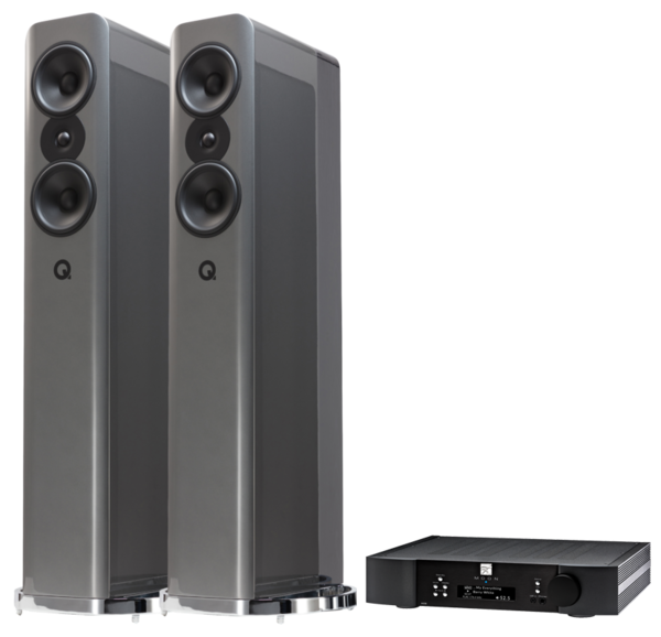 Pachete PROMO STEREO  , Pachet PROMO Q Acoustics Concept 500 + MOON by Simaudio ACE, avstore.ro