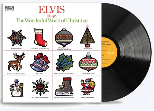 Viniluri  SONY MUSIC, Greutate: Normal, VINIL SONY MUSIC Elvis Sings The Wonderful World Of Christmas, avstore.ro
