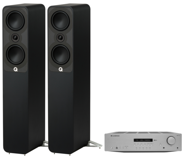 Promotii Pachete PROMO STEREO , Pachet PROMO Q Acoustics 5040 + Cambridge Audio AXR100, avstore.ro