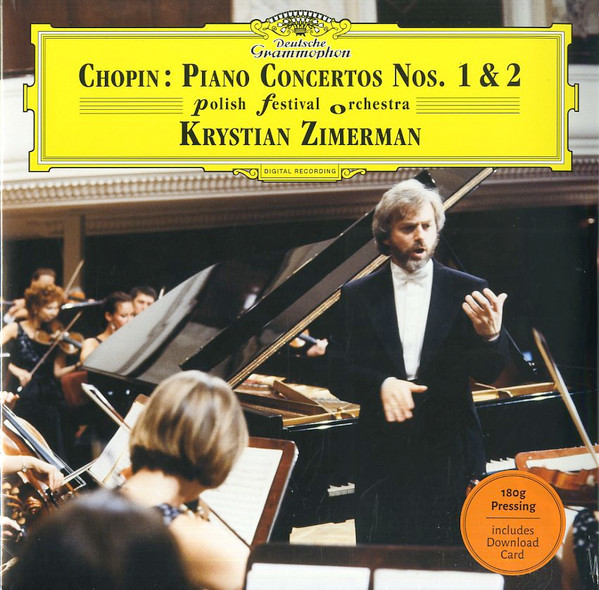 Viniluri  Greutate: 180g, VINIL Deutsche Grammophon (DG) Chopin - Piano Concertos No 1 & 2 ( Zimerman ), avstore.ro