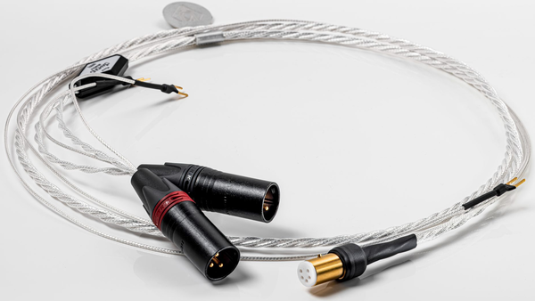 Cabluri audio, Cablu Crystal Cable Micro2 Diamond Phono with ground wire TAC-5/XLR, avstore.ro
