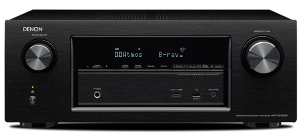 Receiver Denon AVR-X2200W Black la AVstore.ro