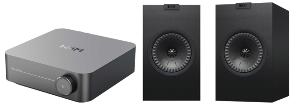 Pachete PROMO STEREO  KEF, Pachet PROMO KEF Q150 + Wiim Amp, avstore.ro