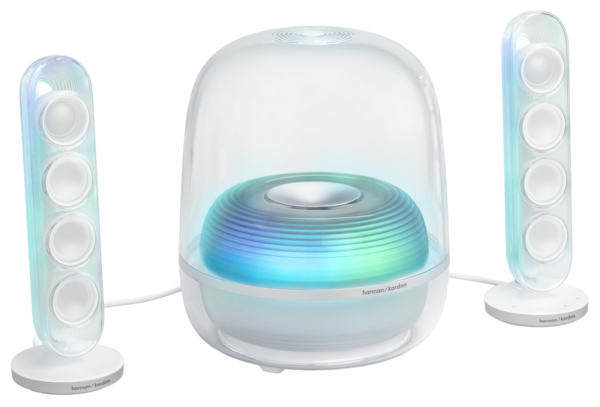 Boxe Amplificate  Harman/Kardon, TIP BOXE AMPLIFICATE: Boxe Wi-Fi / Multiroom, Boxe active Harman/Kardon Soundsticks 5 Wireless Alb, avstore.ro