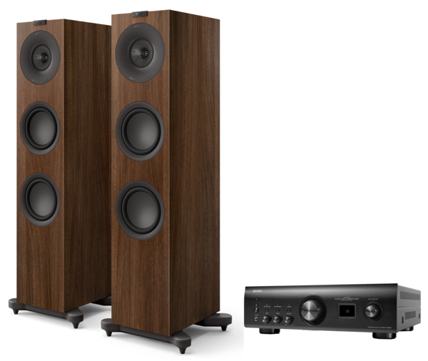 Pachete PROMO STEREO, Pachet PROMO KEF Q7 Meta + Denon PMA-1700NE, avstore.ro