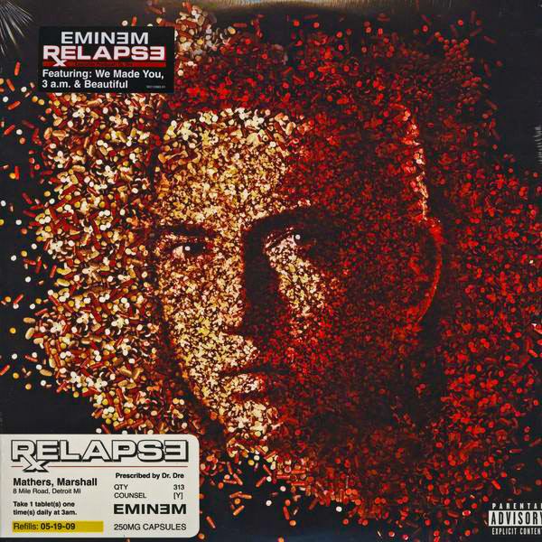 Viniluri  UNIVERSAL RECORDS, Gen: Hip-Hop, VINIL UNIVERSAL RECORDS Eminem - Relapse, avstore.ro
