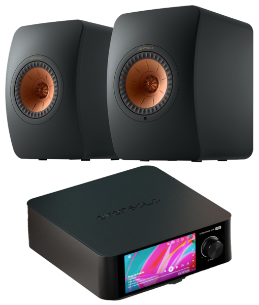 Pachete PROMO STEREO, Pachet PROMO KEF LS50 Meta + Eversolo Play, avstore.ro