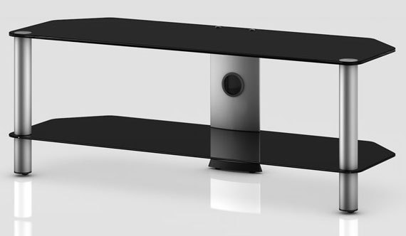 Promotii Standuri TV Greutate suportata: peste 60 kg,  Comoda HiFi  NEO - 2110-B-SLV, avstore.ro