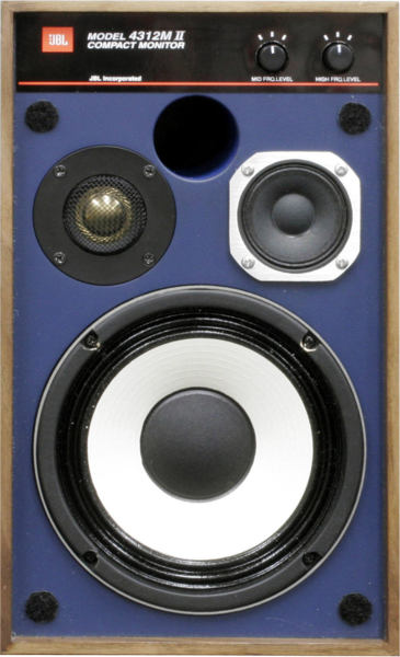 【極美品】JBL MODEL 4312M II COMPACT MONITOR 4312MII | 5.25” 3-way Studio Monitor Loudspeaker