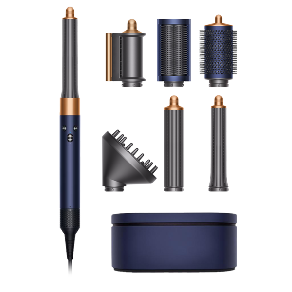 Ingrijirea parului,  Dyson - Ondulator Multistyler Dyson HS05 Airwrap Complete Long Volumise, Albastru de Prusia/Cupru, avstore.ro