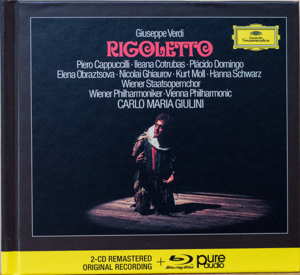 Muzica CD  Deutsche Grammophon (DG), CD Deutsche Grammophon (DG) Verdi - Rigoletto ( Cappuccilli, Domingo, Obraztsova - Wiener, Giulini) CD + BluRay Audio, avstore.ro