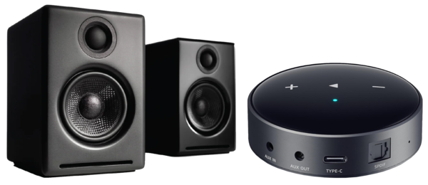 Boxe Amplificate  Audioengine, Boxe active Audioengine A2+ Wireless + Wiim Mini, avstore.ro