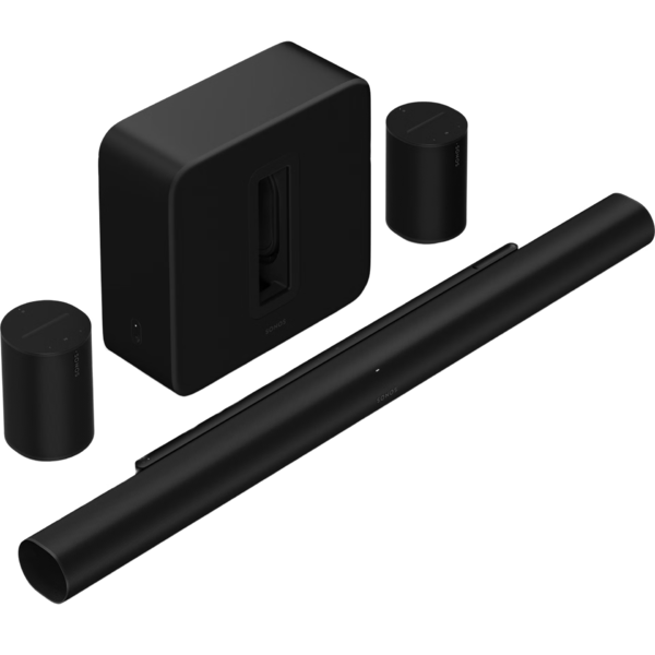 Home Cinema, Sonos Surround Set cu Arc Ultra (1 x Sonos Arc Ultra + 2 x Sonos Era 100 + 1 x Sonos Sub 4), avstore.ro