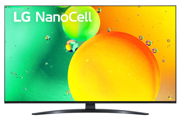 Televizoare  Diagonala: 50'' (127cm) - 54'' (137cm), cu HDR (high dynamic range), TV LG 50NANO763QA, avstore.ro