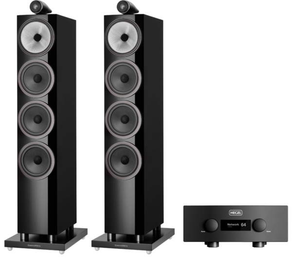 Pachete PROMO STEREO, Pachet PROMO Bowers & Wilkins 702 S3 + Hegel H600, avstore.ro