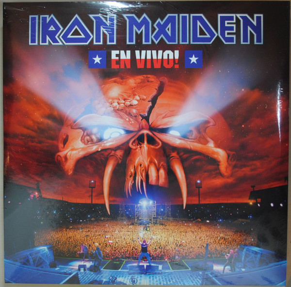 Viniluri  WARNER MUSIC, Greutate: 180g, Gen: Metal, VINIL WARNER MUSIC Iron Maiden - En Vivo, avstore.ro