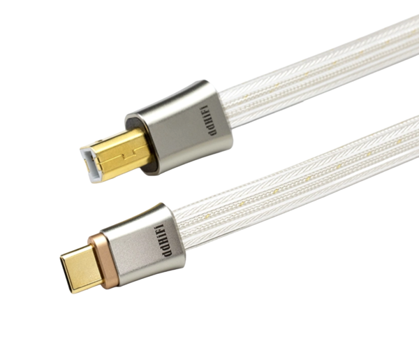 Cabluri audio  Tip: USB, Cablu DD HiFi COMET TC19BC USB-B la USB-C 95cm , avstore.ro