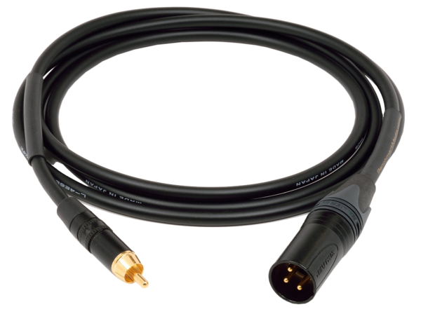 Cabluri audio, Cablu Benchmark RCA la XLR Male (PIN 3 RCA SHIELD), avstore.ro