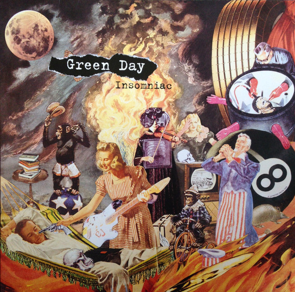 Viniluri  WARNER MUSIC, Greutate: Normal, Gen: Rock, VINIL WARNER MUSIC Green Day - Insomniac, avstore.ro