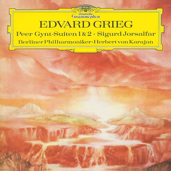 Viniluri, VINIL Deutsche Grammophon (DG) Grieg - Peer Gynt-Suiten 1 & 2 - Sigurd Jorsalfar ( Karajan, Berliner ), avstore.ro