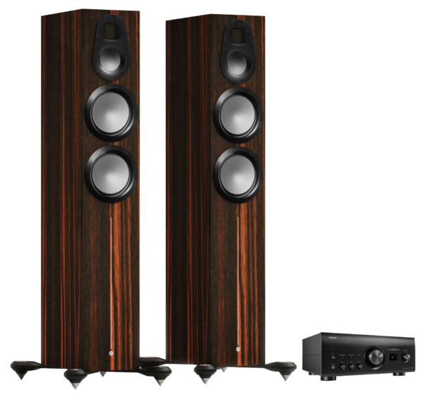 Pachete PROMO STEREO  Monitor Audio, Pachet PROMO Monitor Audio Gold 300 6G + Denon PMA-3000NE, avstore.ro