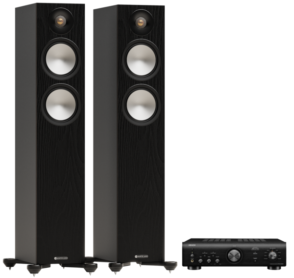 Pachete PROMO STEREO, Pachet PROMO Monitor Audio Bronze 300 7G + Denon PMA-600NE, avstore.ro