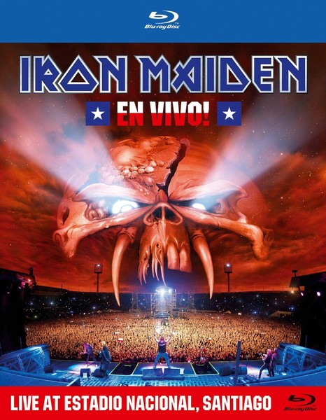 DVD & Bluray, BLURAY WARNER MUSIC Iron Maiden - En Vivo! (Live At Estadio Nacional, Santiago), avstore.ro