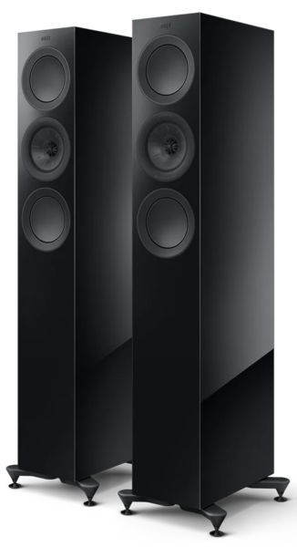 Boxe  Stare produs: Resigilat, Boxe KEF R5 Meta Piano Black Gloss Resigilat, avstore.ro