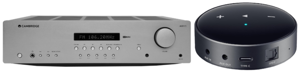 Amplificatoare integrate  Cambridge Audio, Amplificator Cambridge Audio AXR85 + Wiim Mini, avstore.ro