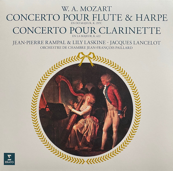 Viniluri  Greutate: Normal, VINIL WARNER MUSIC Jean-Pierre Rampal - Mozart: Concerto for flute & harp Clarinet Concerto, avstore.ro