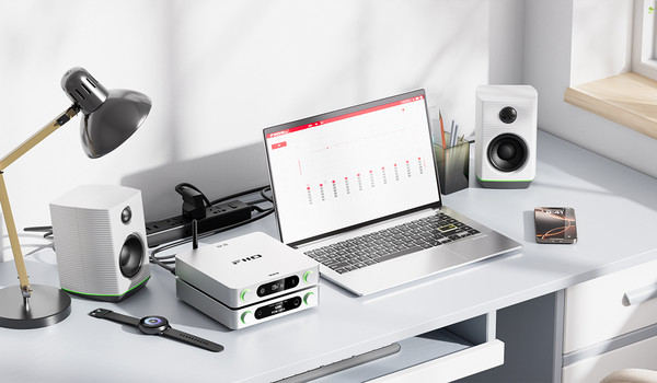 DAC-uri, DAC Fiio BR15 R2R bluetooth Silver Resigilat, avstore.ro